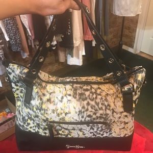Jessica Simpson Neon Leopard Tote bag